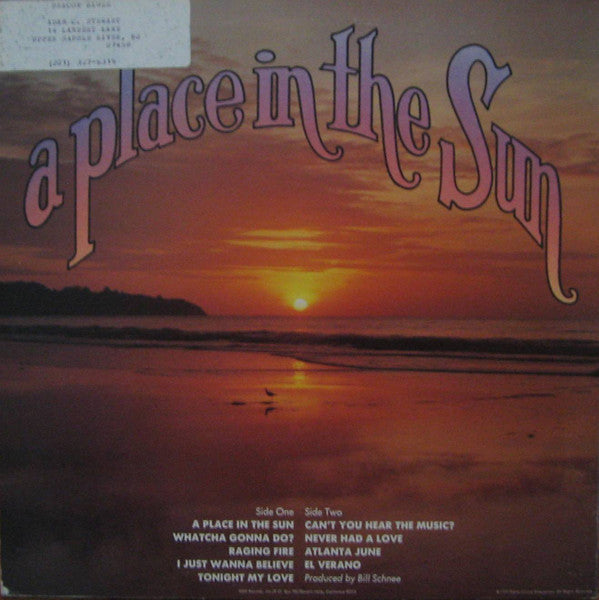 Pablo Cruise : A Place In The Sun (LP, Album, Club)