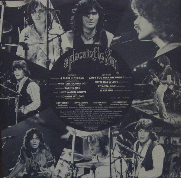 Pablo Cruise : A Place In The Sun (LP, Album, Club)