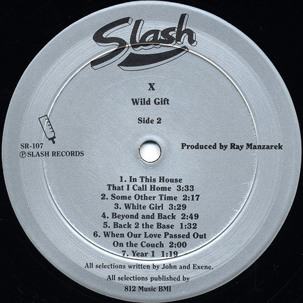 X (5) : Wild Gift (LP, Album)