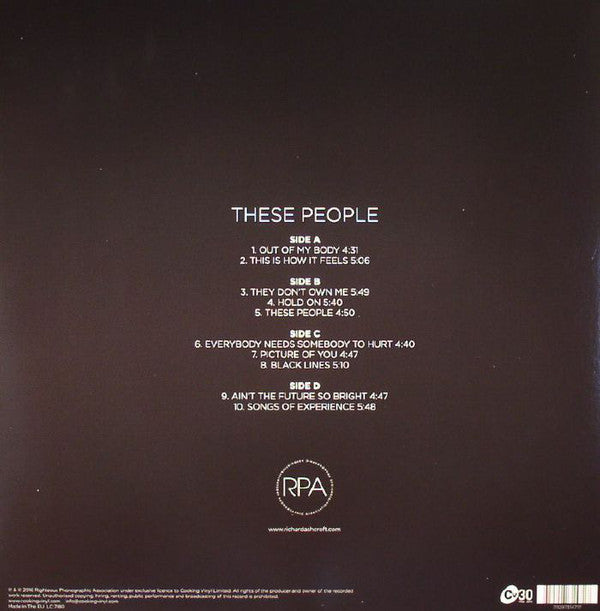 Richard Ashcroft : These People (2xLP, Album)