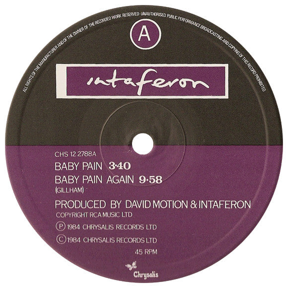 Intaferon : Baby Pain (12")