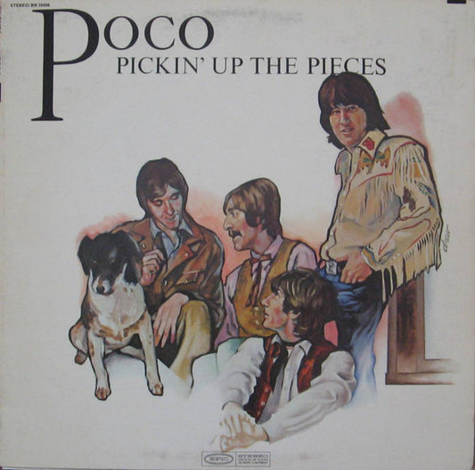 Poco (3) : Pickin' Up The Pieces (LP, Album, Pit)
