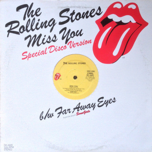 The Rolling Stones : Miss You (Special Disco Version) (12")