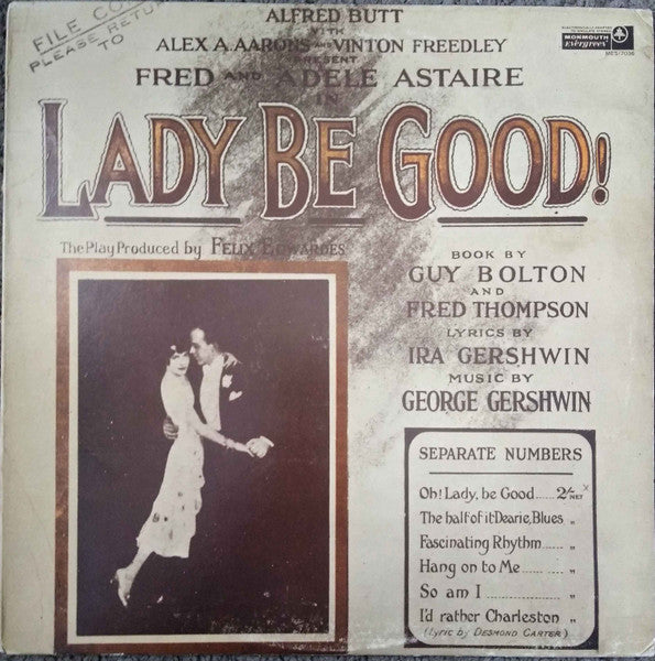 Fred Astaire & Adele Astaire : Lady Be Good (LP, Comp, Gre)