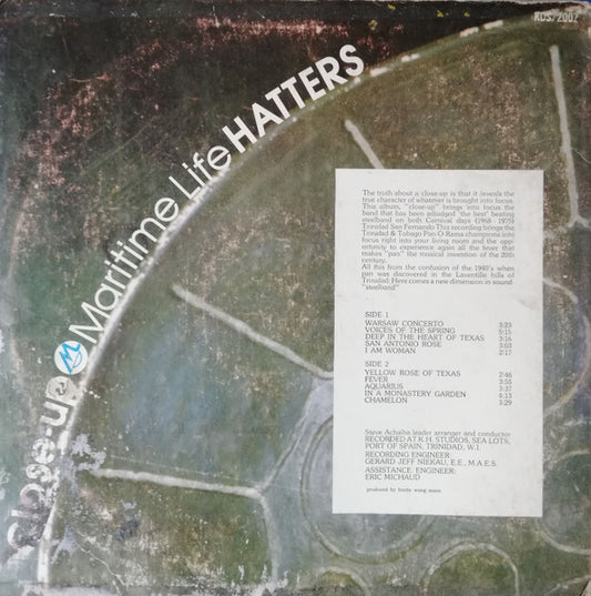 The Hatters Steel Orchestra : Close-Up (LP, Album)