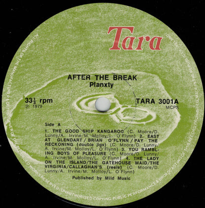 Planxty : After The Break (LP, Album)
