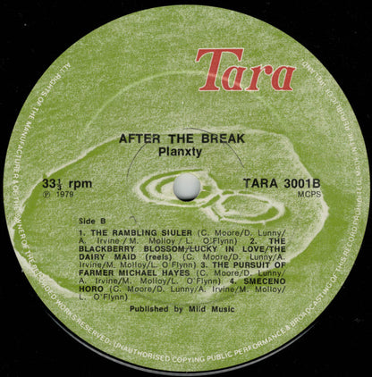 Planxty : After The Break (LP, Album)