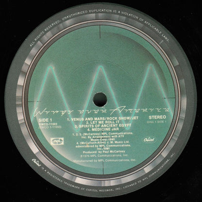 Wings (2) : Wings Over America (3xLP, Album, 4 L)