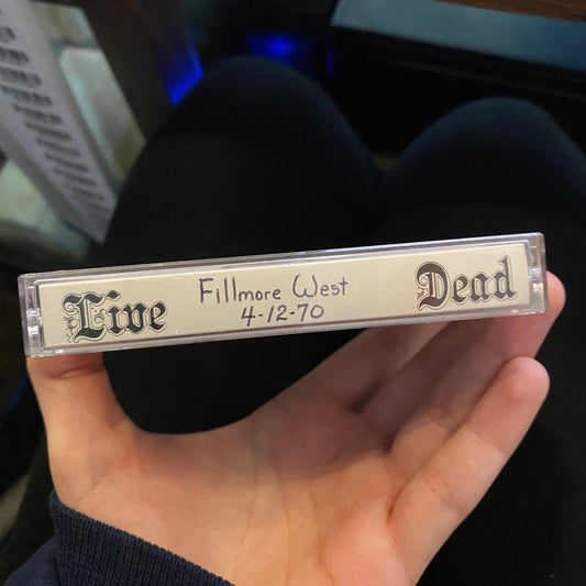 The Grateful Dead - Fillmore West 4/12/1970 (Bootleg Cassette)