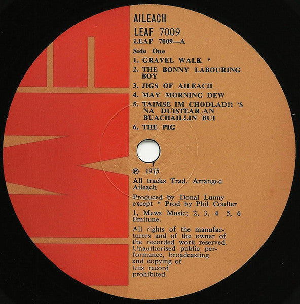 Aileach : Aileach (LP)
