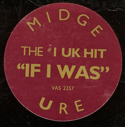Midge Ure : If I Was (12", Promo)