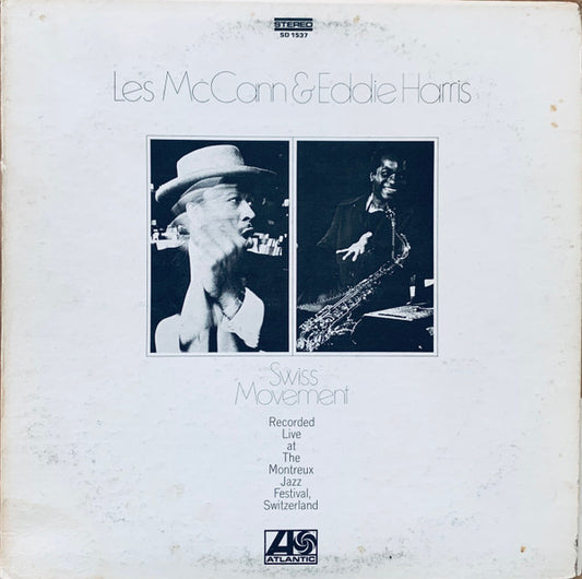 Les McCann & Eddie Harris : Swiss Movement (LP, Album, PR-)