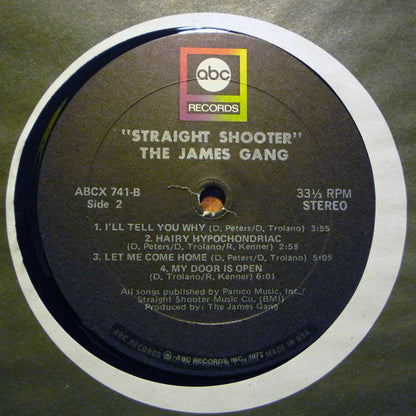 James Gang : Straight Shooter (LP, Album)