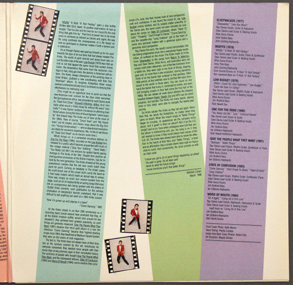 The Kinks : Come Dancing With The Kinks (The Best Of The Kinks 1977-1986) (2xLP, Comp, Ind)