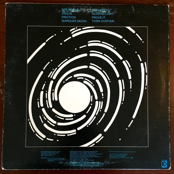 Television : Marquee Moon (LP, Album, Spe)