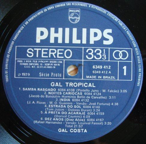 Gal Costa : Gal Tropical (LP, Album, Gat)