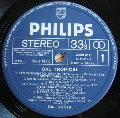 Gal Costa : Gal Tropical (LP, Album, Gat)
