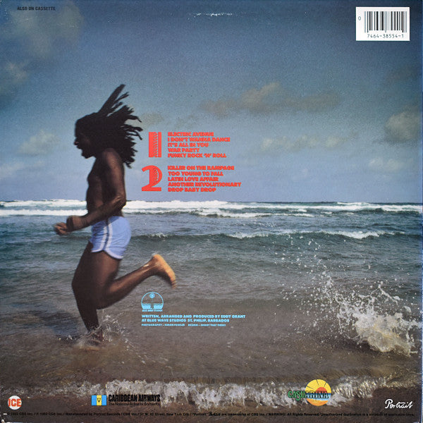 Eddy Grant : Killer On The Rampage (LP, Album, Pit)