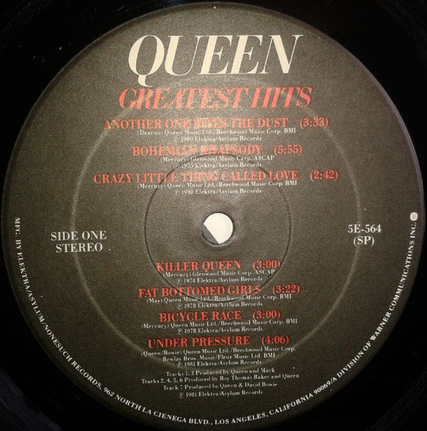 Queen : Greatest Hits (LP, Comp, SP)