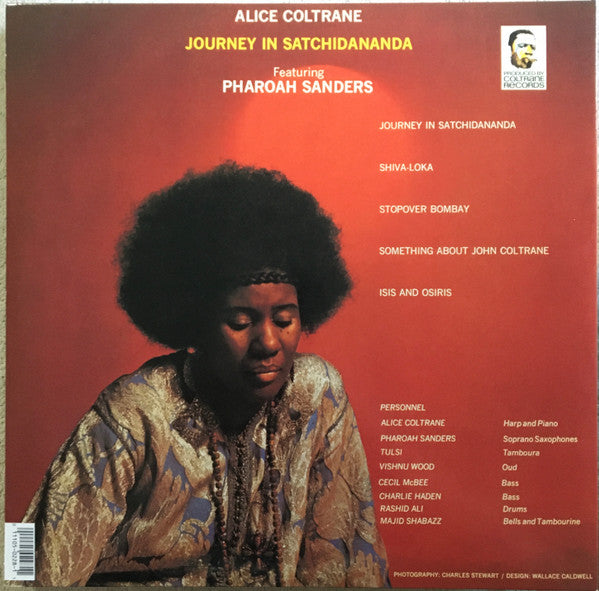 Alice Coltrane Featuring Pharoah Sanders : Journey In Satchidananda (LP, Album, Ltd, RE, 180)