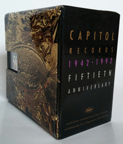 Various : Capitol Records 1942-1992 Fiftieth Anniversary (8xCD, Comp, Mono, Ltd, Promo + Box)