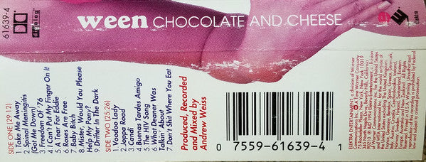 Ween : Chocolate And Cheese (Cass, Album, Dol)