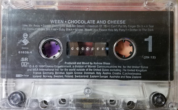 Ween : Chocolate And Cheese (Cass, Album, Dol)