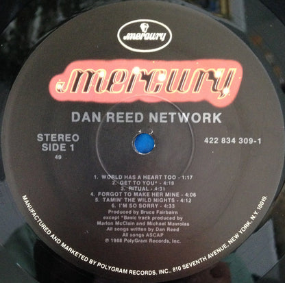 Dan Reed Network : Dan Reed Network (LP, Album, 49-)
