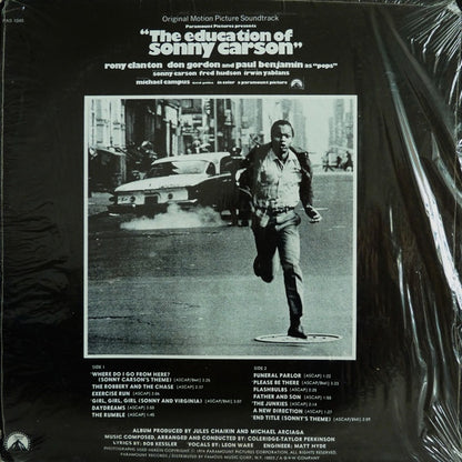 Coleridge-Taylor Perkinson : The Education Of Sonny Carson (Original Motion Picture Soundtrack) (LP, Album)