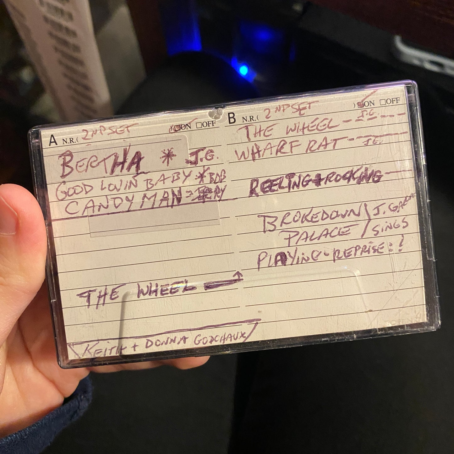 The Grateful Dead - New Years 12/31/1972 (Set 2) (Bootleg Cassette)