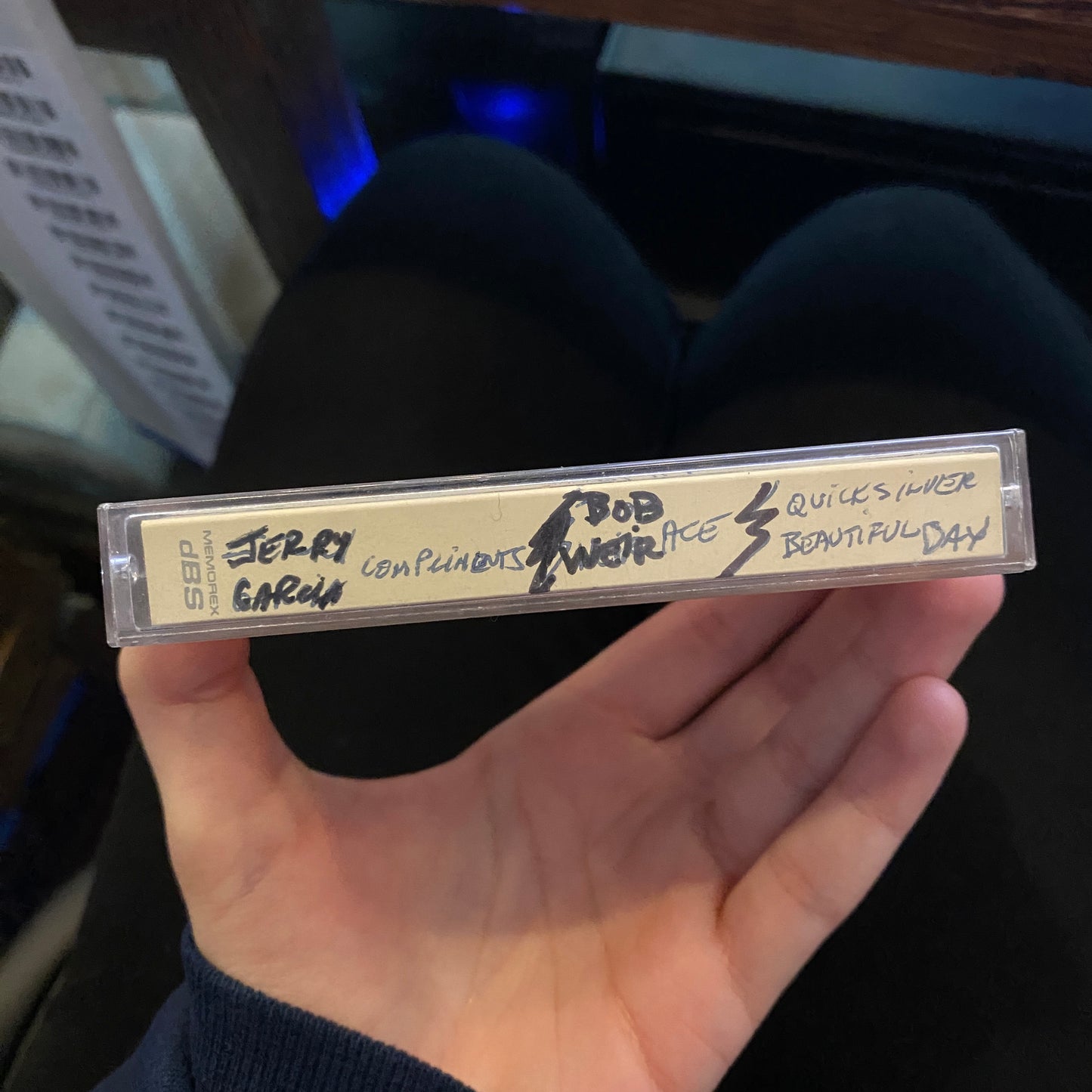 The Grateful Dead - Jerry Garcia/Bob Weir 9/11/1996 & Quicksilver Beautiful Day 1970s (Bootleg Cassette)
