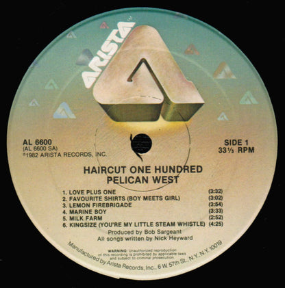 Haircut One Hundred : Pelican West (LP, Album, Hau)