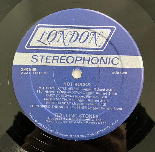 Buy The Rolling Stones : Hot Rocks 1964-1971 (2xLP, Comp, RE, CJ