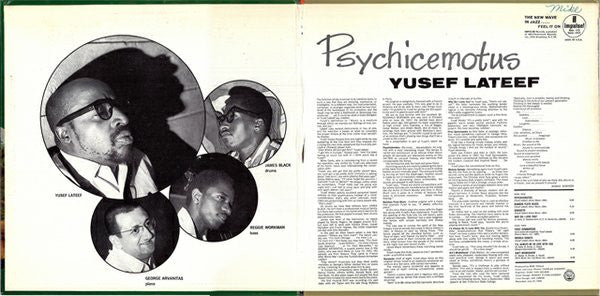 Yusef Lateef : Psychicemotus (LP, Album)