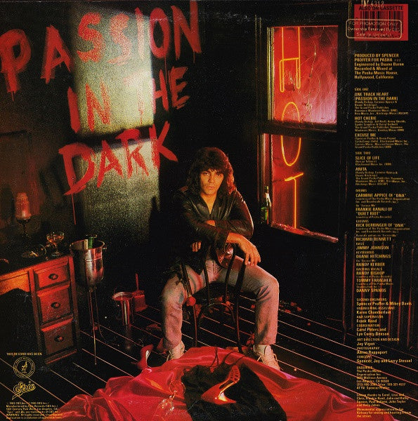 Danny Spanos : Passion In The Dark (12", MiniAlbum)