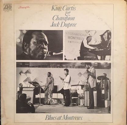 King Curtis & Champion Jack Dupree : Blues At Montreux (LP, Album, RI;)