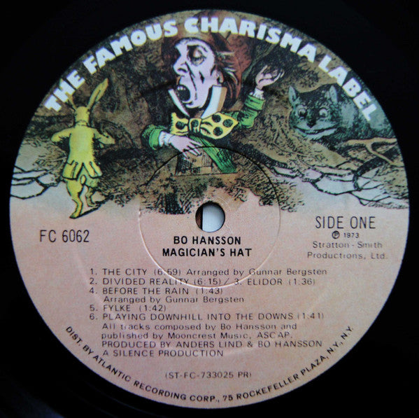Bo Hansson : Magician's Hat (LP, Album, PR )