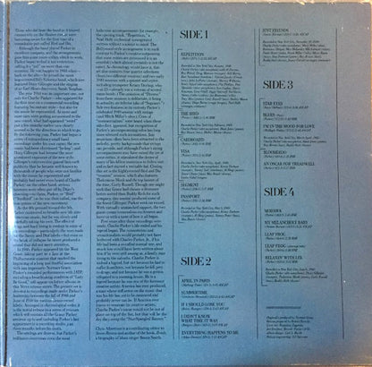 Charlie Parker : The Verve Years (1948-50) (2xLP, Comp, RE, Pit)