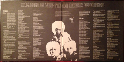 The Jimi Hendrix Experience : Axis: Bold As Love (LP, Album, RP, Ter)