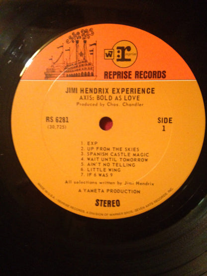 The Jimi Hendrix Experience : Axis: Bold As Love (LP, Album, RP, Ter)