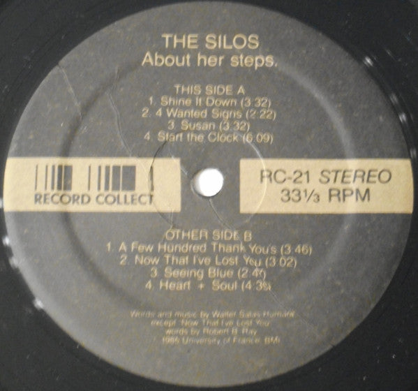 The Silos : About Her Steps (LP, Album)