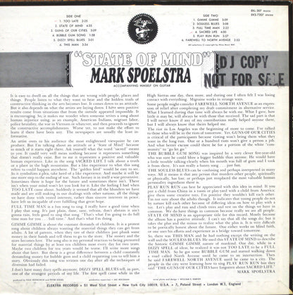 Mark Spoelstra : State Of Mind (LP, Album, Mono)