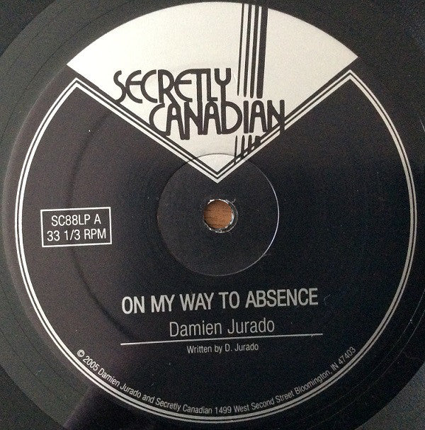 Damien Jurado : On My Way To Absence (LP, Album)
