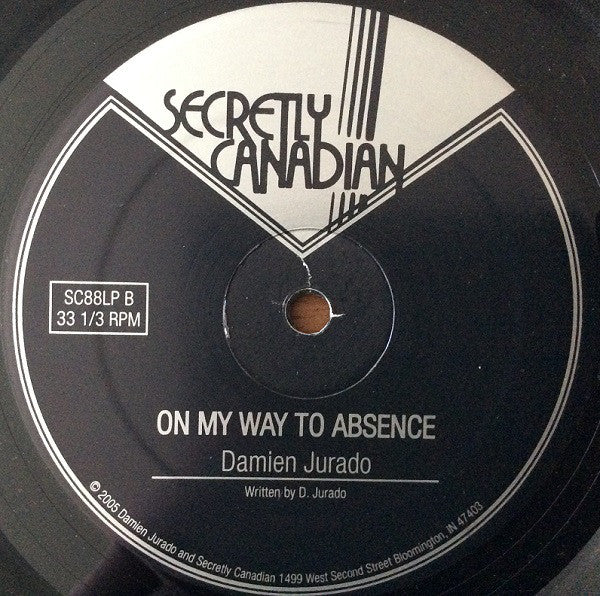 Damien Jurado : On My Way To Absence (LP, Album)