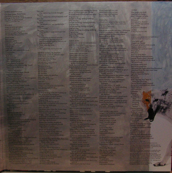 Joni Mitchell : Dog Eat Dog (LP, Album, Spe)