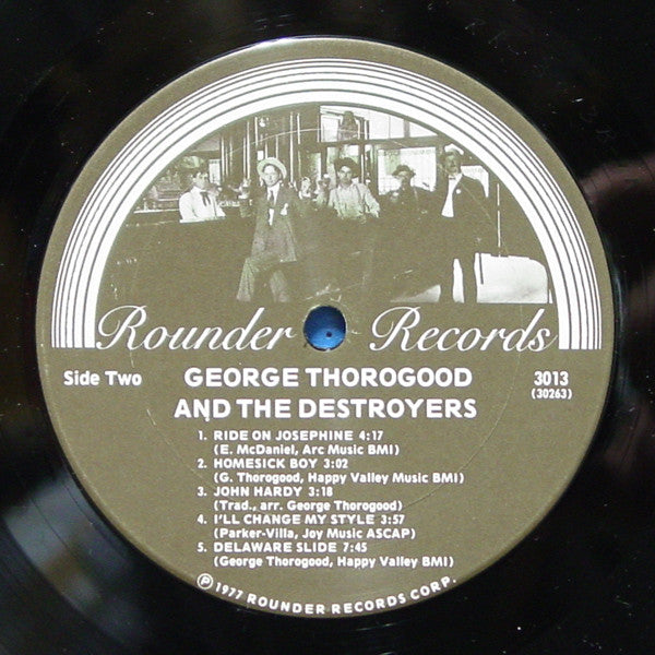 George Thorogood & The Destroyers : George Thorogood And The Destroyers (LP, Album)