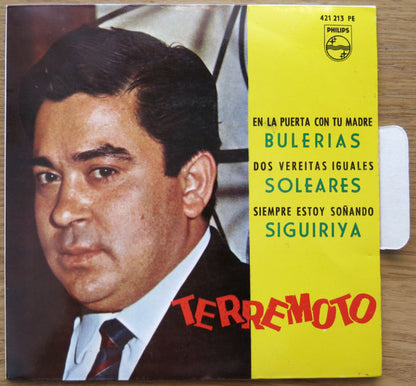 Terremoto De Jerez : En la Puerta Con Tu Madre (7", EP, Mono, RE)