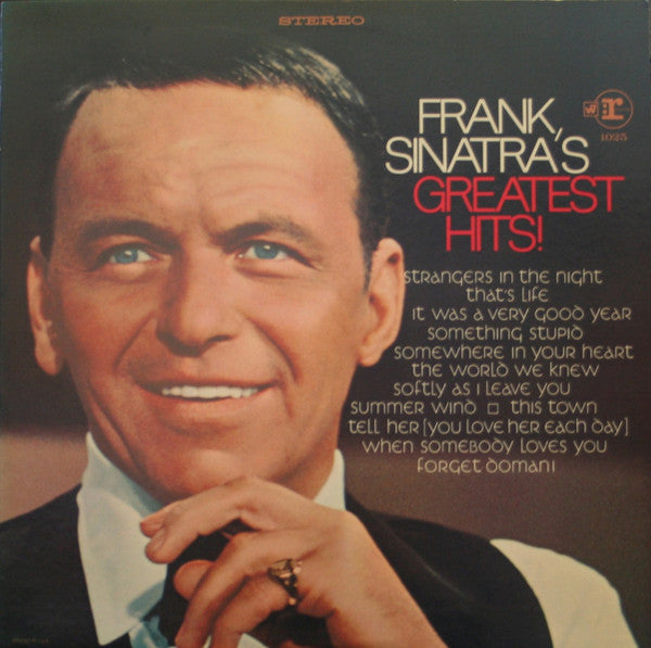 Frank Sinatra : Frank Sinatra's Greatest Hits (LP, Comp, RE, Win)