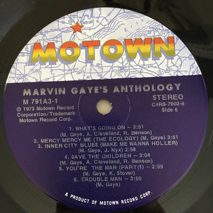 Marvin Gaye : Anthology (3xLP, Comp, Ind)
