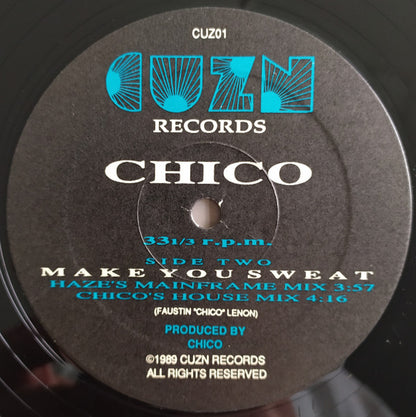 Jump "Chico" Slamm : Make You Sweat (12")